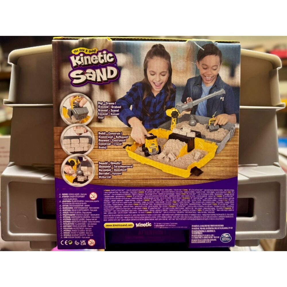 Kinetic Sand Construction Site
